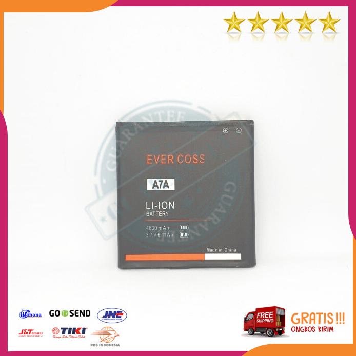 Acc Hp Baterai Evercoss A7A A7A Double Power Baterai