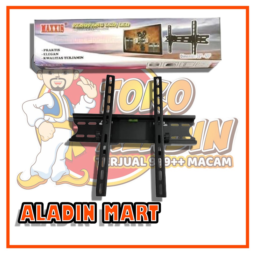 Bracket Tv / Hyper Bass Tv LED Maxxis / Hitam / 32 - 60 Inch