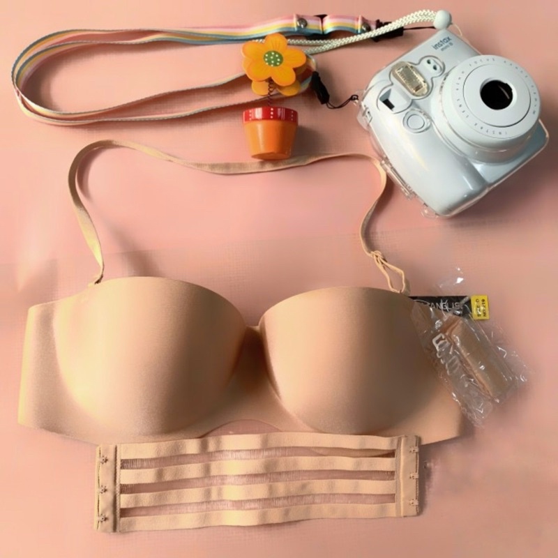Strapless Bra, Bra Seamless Kawat, Bra Tali Leher