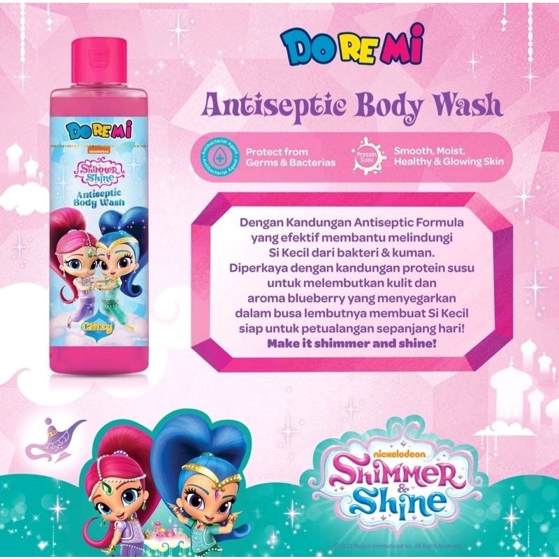 Doremi Glitzy Shimmer & Shine Shampo Conditioner Hair Vitamin Rambut Anak