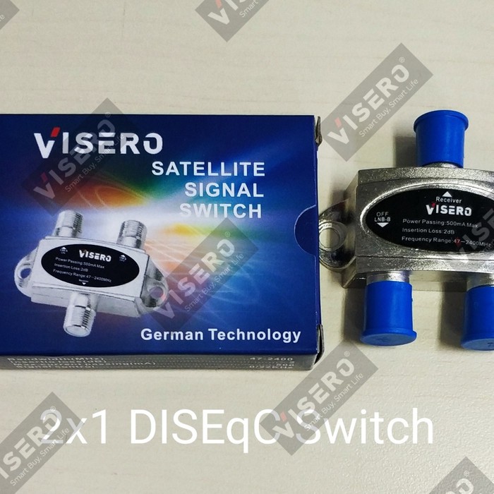 Diseqc Switch 2x1 Visero ( GST-2103 )