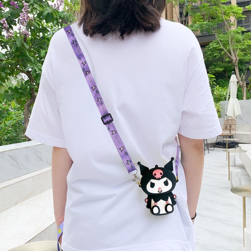 Tas Silicone Cute Little Bag for Kids Sling Bag [INDLUCE TALI] [Tas Selempang Silikon Lucu]