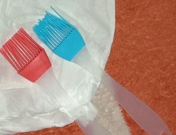 Sap Kuas Silikon Tahan Panas / Kuas Silikon Barbeque Bbq / Kuas Oles / Silicone Brush
