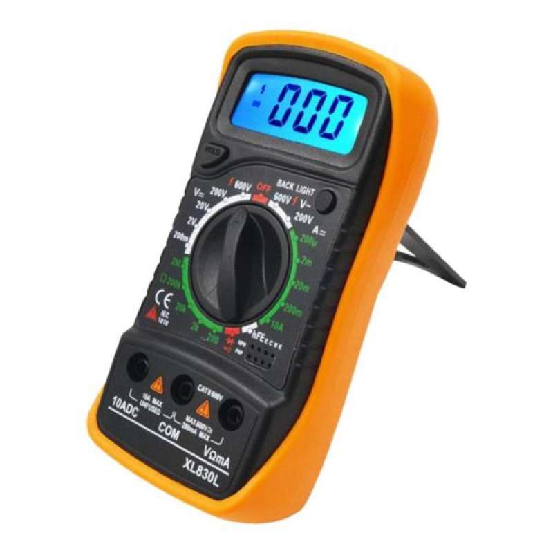 XL-830L Digital Multimeter LCD AC Voltmeter Ammeter Ohmmeter Tester Meter Tool