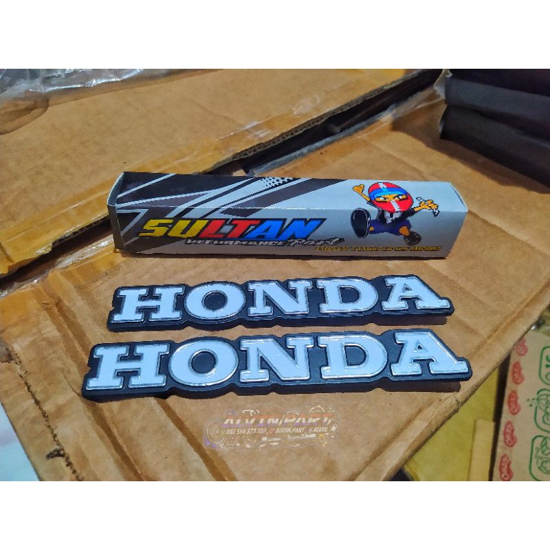 EMBLEM LOGO TANGKI TENGKI HONDA CB125 CB 125 IMPORT SULTAN PART
