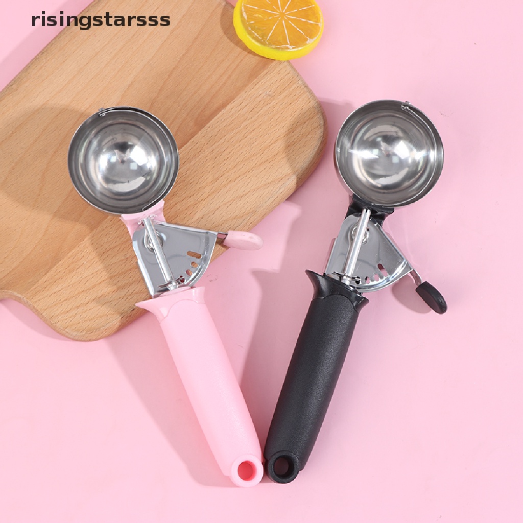 Rsid Span-new Sendok Scoop Es Krim / Melon / Buah Bahan Stainless Steel