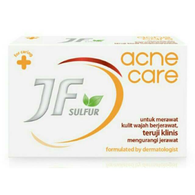 Sabun Ampuh Pemusnah Jerawat JF Sulfur Acne Care