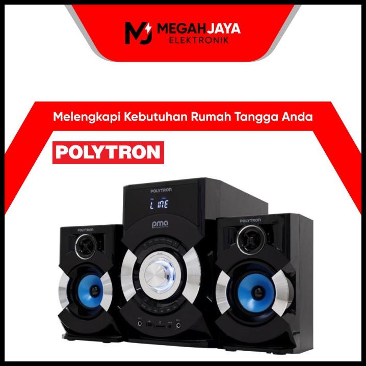 Polytron Speaker Pma9507 / Pma 9507 (Bluetooth / Karaoke / Aux)