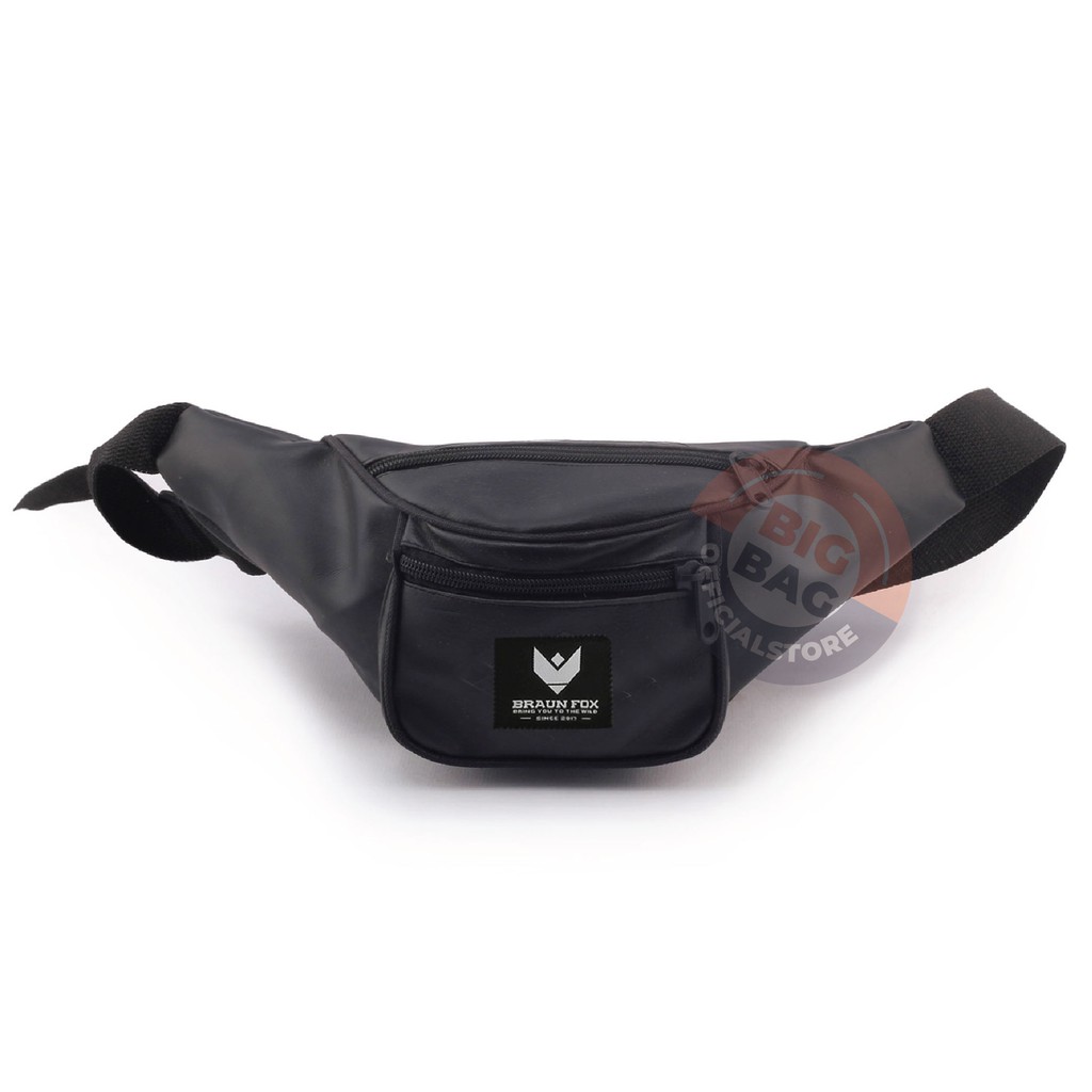 PTS - Braun Fox Seattle Waistbag REVOLUTIONS - Tas Selempang Pria Tas Pinggang Groovy Tas Multifungsi Tas