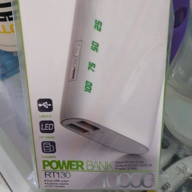 Powerbank Robot RT130 10 rbu mah