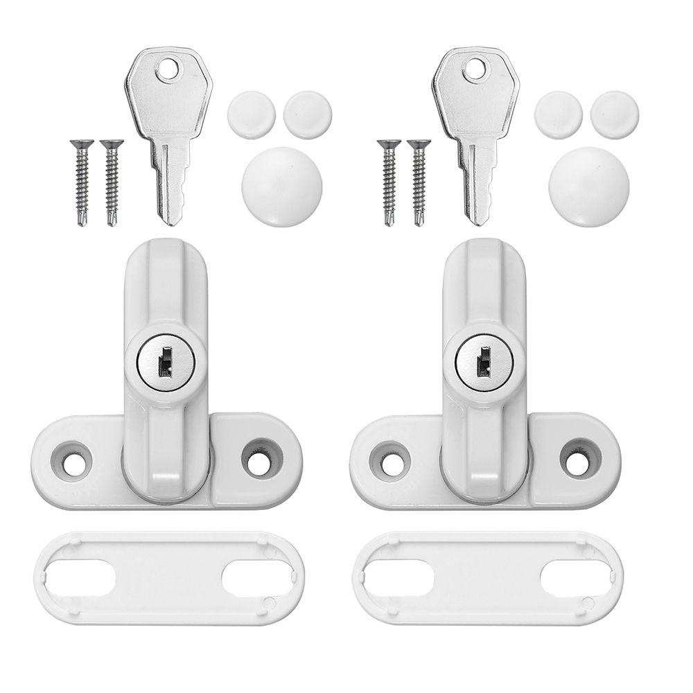 Suyo Casement Pintu Dan Jendela T-lock Aksesoris Hardware Zinc Alloy Anti Maling Dengan Kunci Pengaman Locks