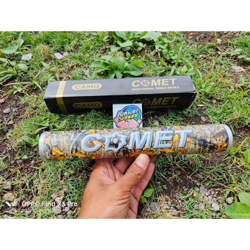 Peredam comet Camo OD38 super senyap dan besar Senapan Angin PCP uklik