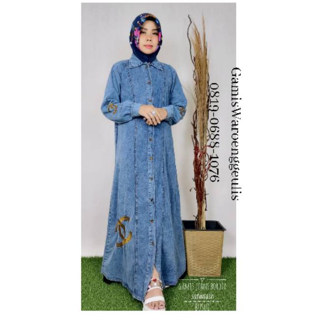 Gamis levis || Gamis Jeans