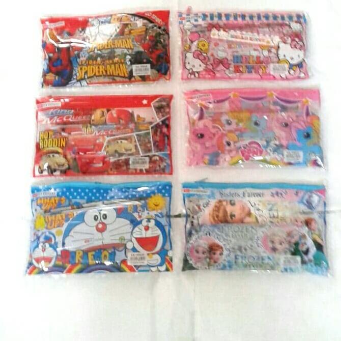 

Paket Alat Tulis Stationery Set Pensil Pencil Perlengkapan Sekolah