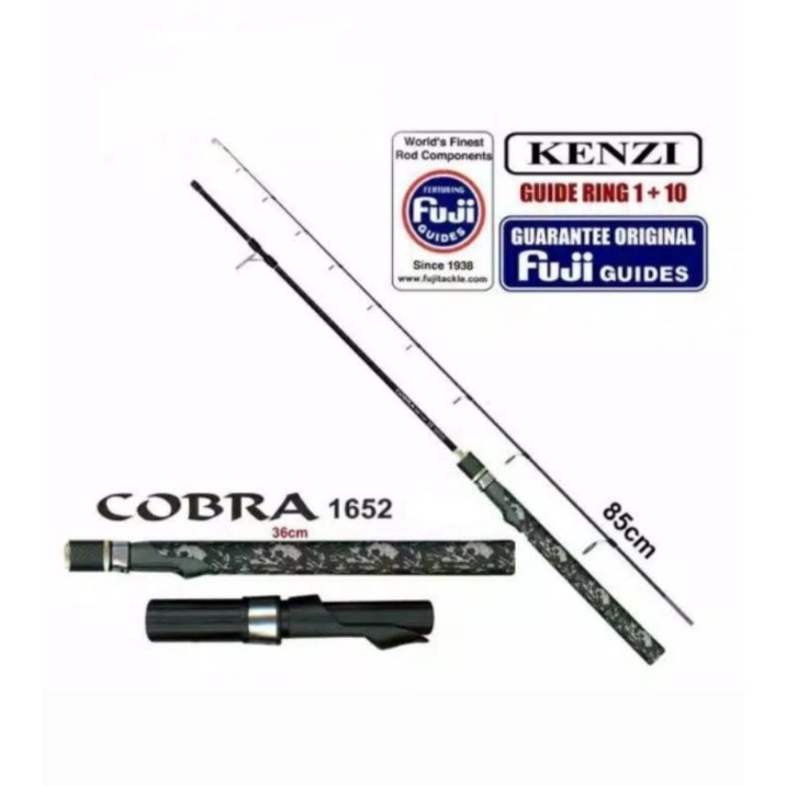 joran kenzi cobra 165 full fuji solid carbon