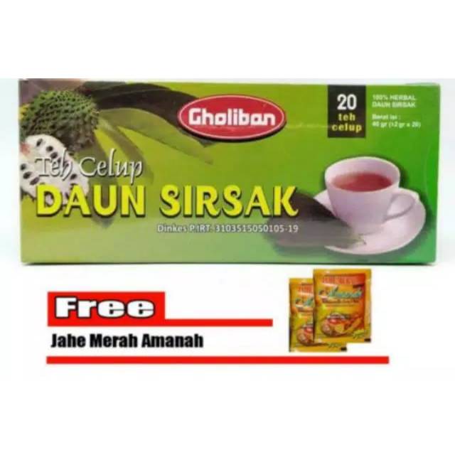 

Teh Celup DAUN SIRSAK - Gholiban