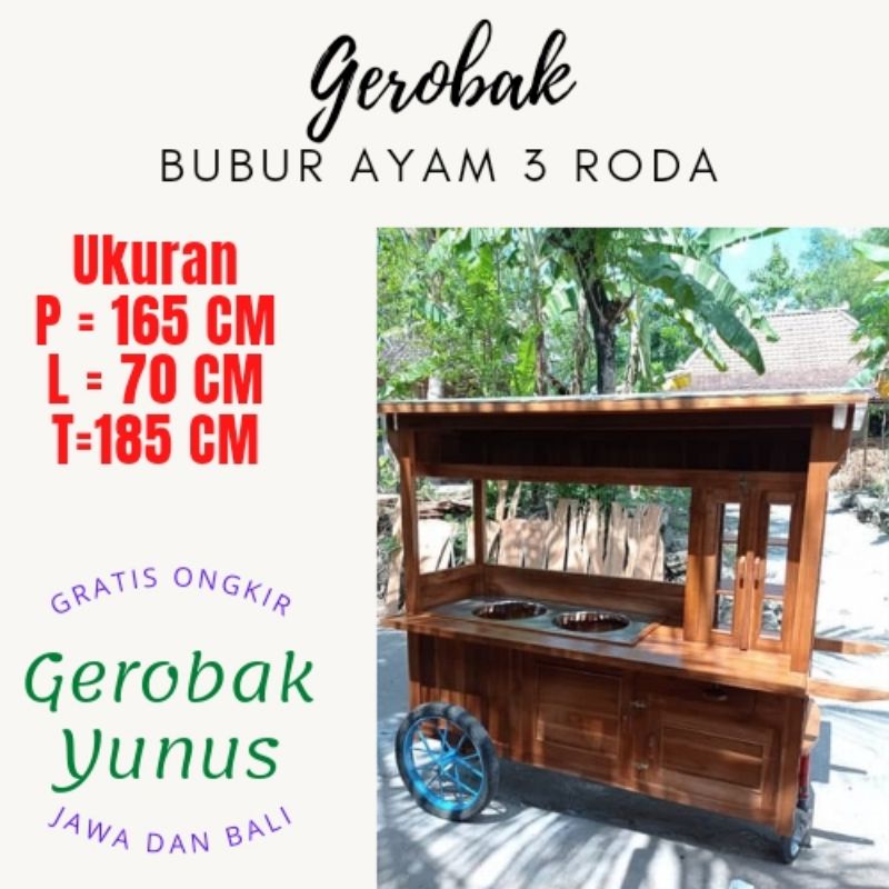 Gerobak bubur ayam