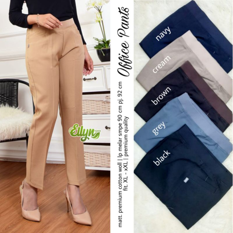 Baggy pants / celana bahan/ celana kerja