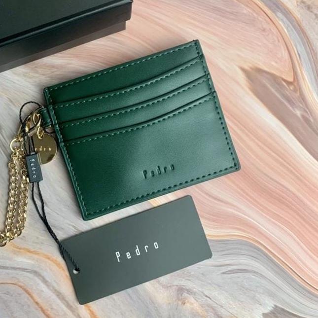 Paling Laris|SQ36|TERBARU DOMPET KARTU PEDRO | CARD HOLDER DOMPET KARU TALI RANTAI#11160