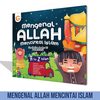 (Hard Cover) Buku Anak Muslim - Mengenal Allah Mencintai Islam A to Z
