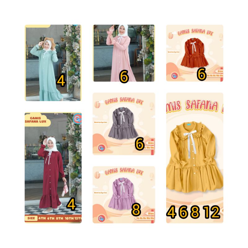 gamis savana lux