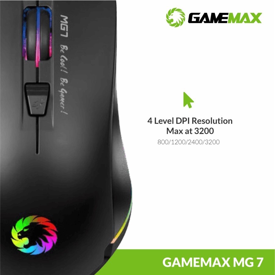 Mouse Gaming Gamemax Mousepad Combo MG7 2in1