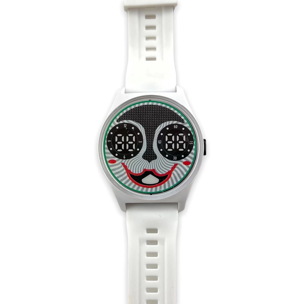 COD✅Jam Tangan Wanita Digital Rubber Vintage Murah Grosir Fashion  W237