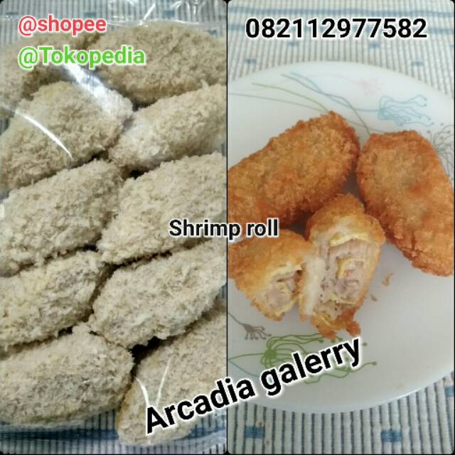 

Homemade frozen bento "Shrimp roll