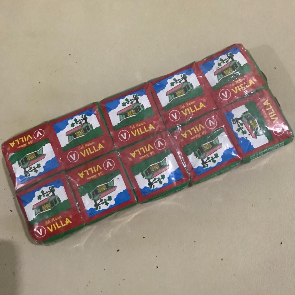 

TEH SEDUH TEH DAUN VILLA 1 PACK ISI 10PCS