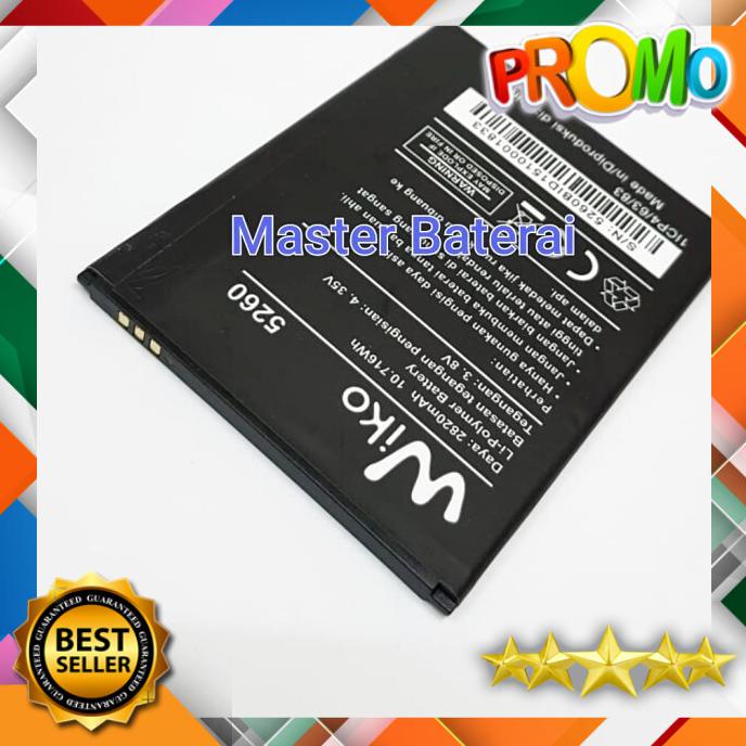 Acc Hp Baterai Wiko Ridge Fab 4G Wiko 5260 Batray Wiko Ridge Fab 5260 Ori