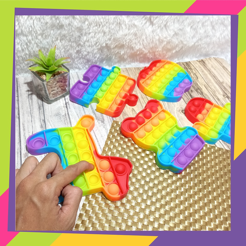 1545 / Pop it fidget push sensory / Pot bubble sensory toy penghilang stress / Toys bubble stress relieve pop-1