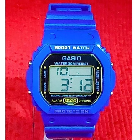 Jam Tangan Model Casio Digital Rantai Fashion Wanita Dan Pria / Jam Tangan Wanita Digital KotaK