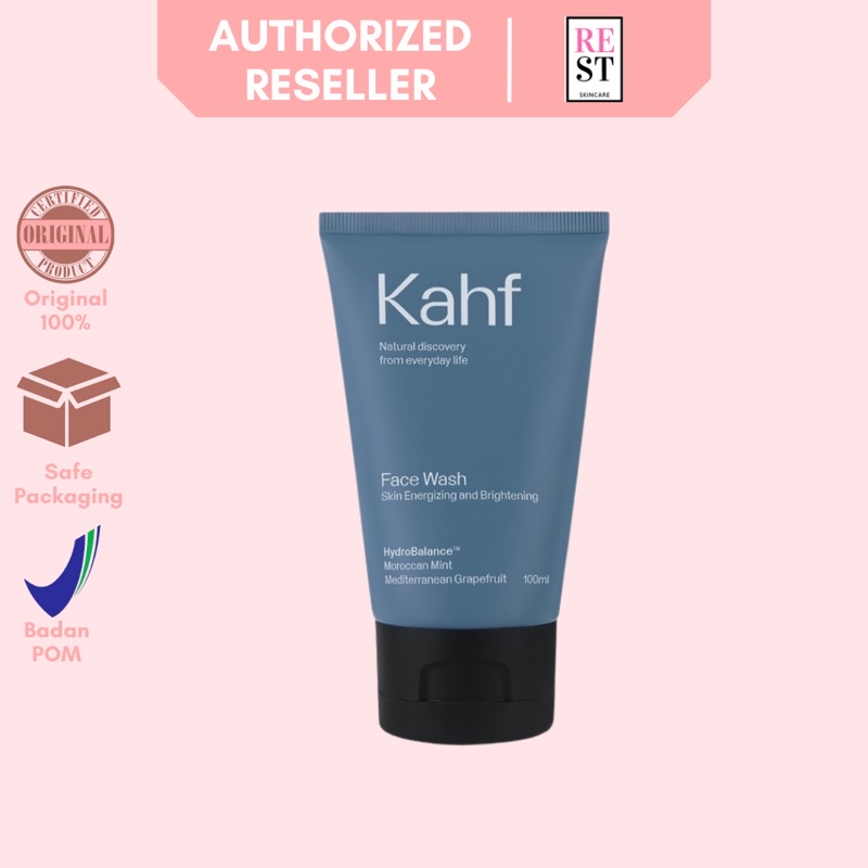 RESTBEAUTY - Kafh Skin Energizing and Brightening Face Wash 100ml BPOM