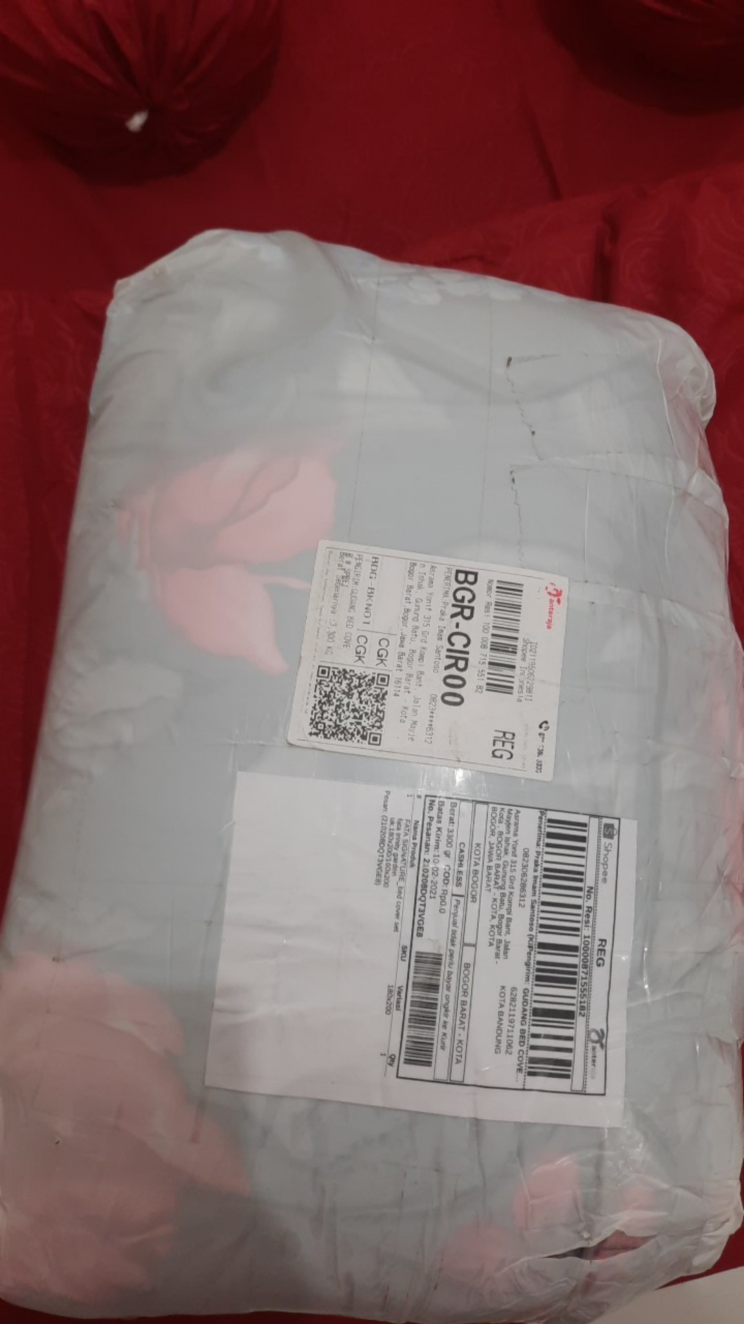 Fata Signature_bed Cover Set Fata Trinity Garden Uk.180x200/160x200