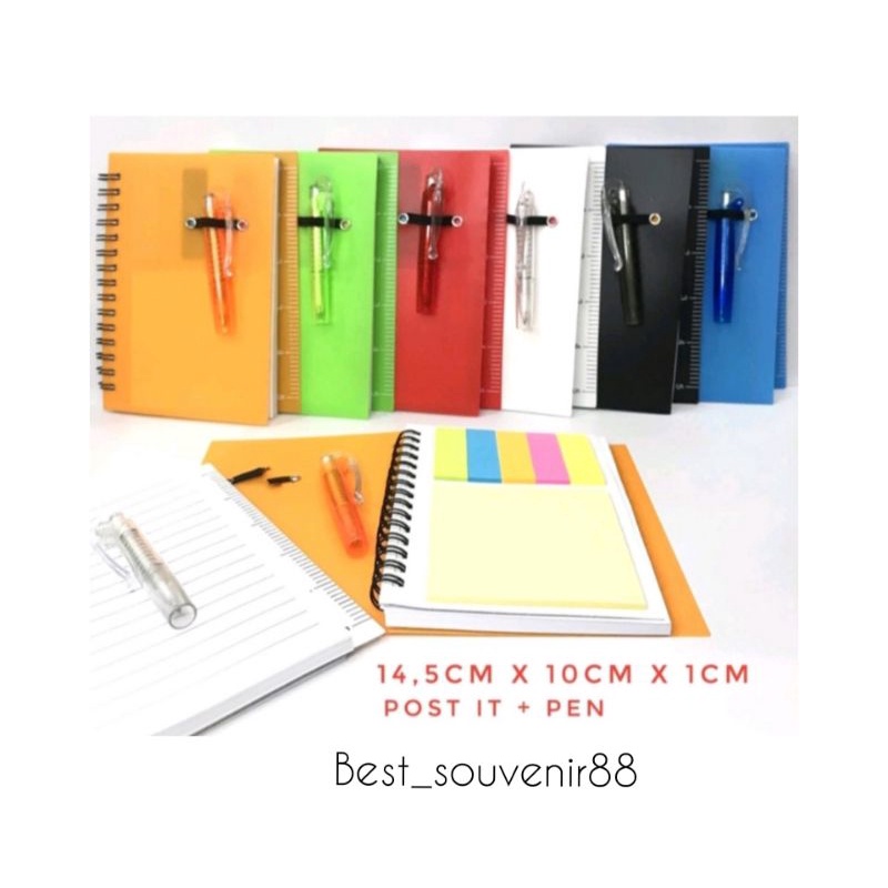 

Note Book 309/Notes Buku Tulis/ Buku Catatan / Memo Pos it + Pulpen