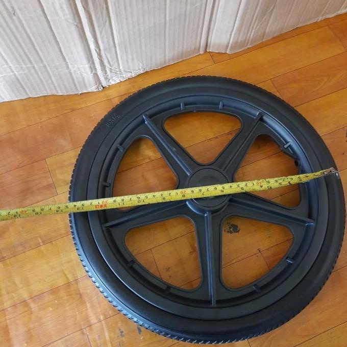 ban kursi roda trevel karet mati