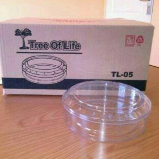 Toples plastik mika kue kering 500 gr TL-05