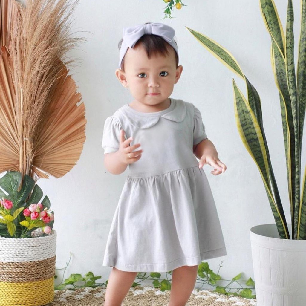 TINGTONG - Candy Dress - Dress Bayi Perempuan Dengan Celana - Ruffle Baby Dress
