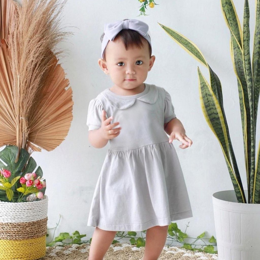 TINGTONG - Candy Dress - Dress Bayi Perempuan Dengan Celana - Ruffle Baby Dress