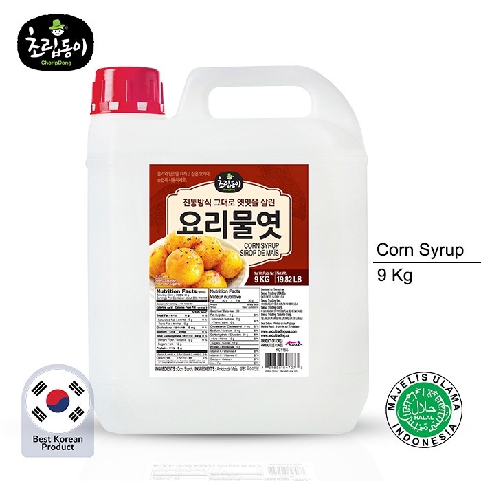 

Corn Syrup 9kg/Sirup Jagung Korea/Sirup Minuman Segar Sehat Original/Asli 100%