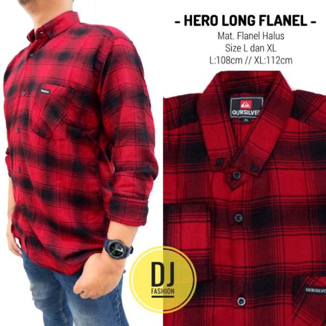Hero long flanel by DJ fashion