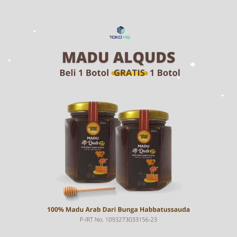 

Madu Al Quds (Madu Super) 250 gr Beli 1 Gratis 1