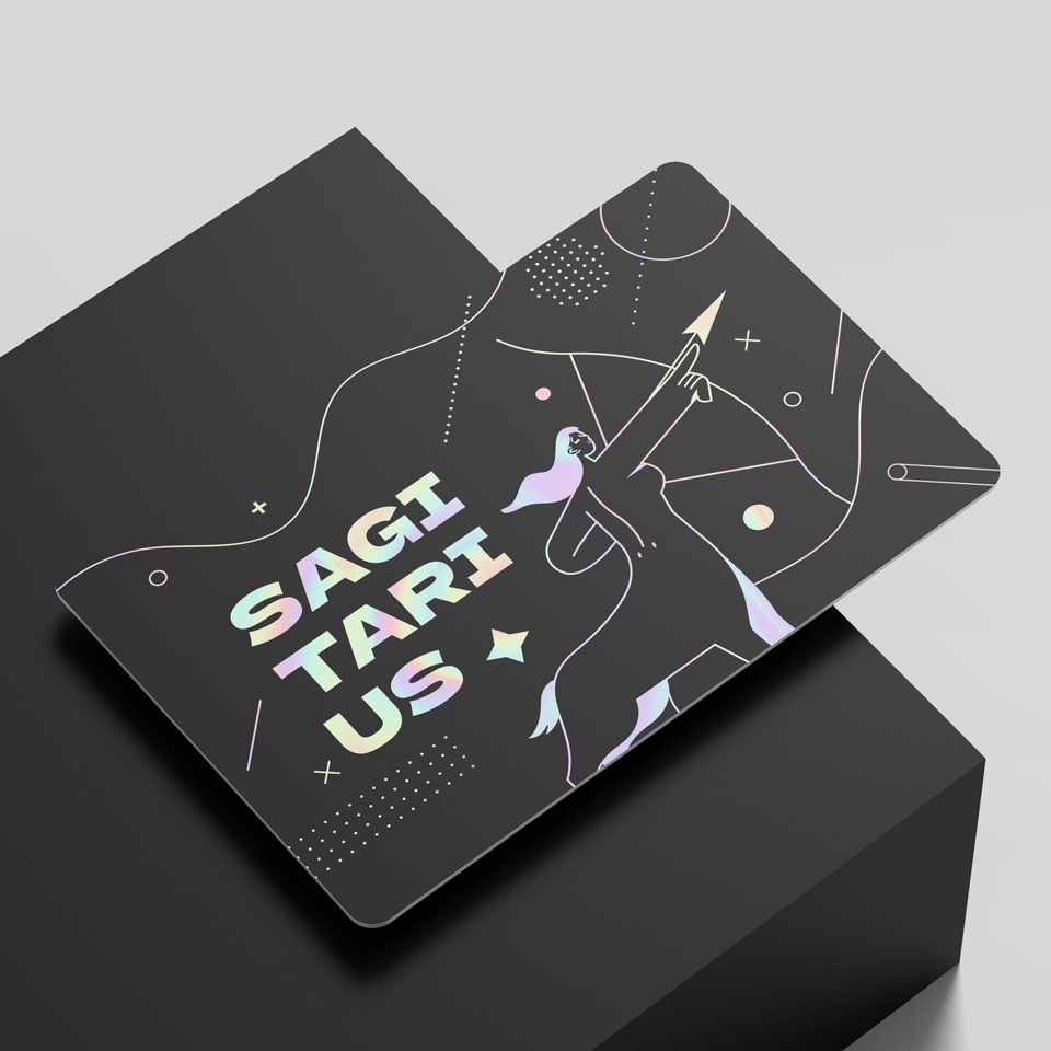 

STICKER KARTU HOLOGRAM ZODIAK
