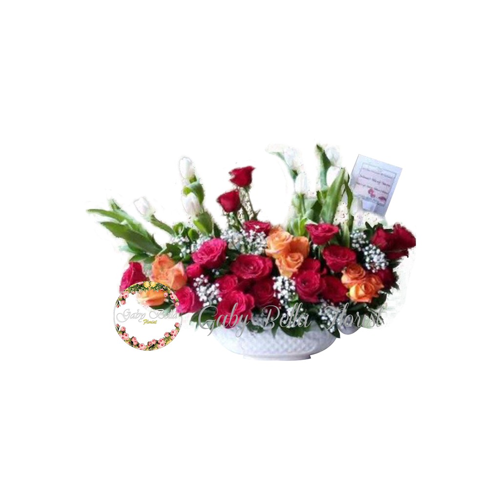 Table Flower 131 Bunga Meja Bunga Cantik Bunga Fresh Bunga Hiasan Rangkaian Bunga Shopee Indonesia