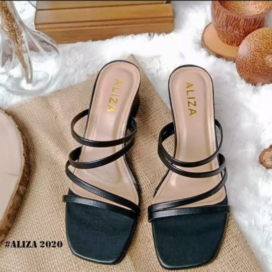 SANDAL CANTIK HEELS HAK TAHU TALI TL-05