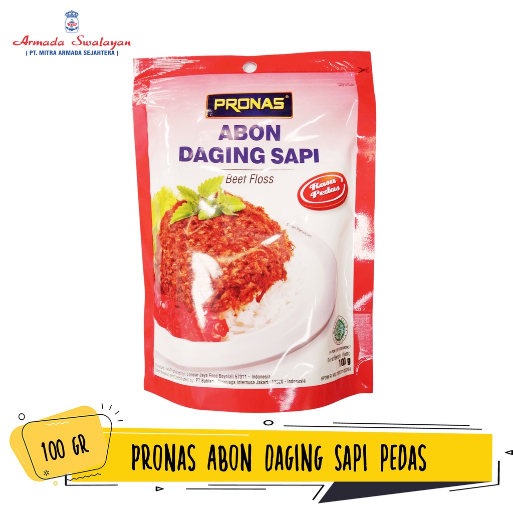 

Pronas Abon Daging Sapi Original dan Pedas 100g