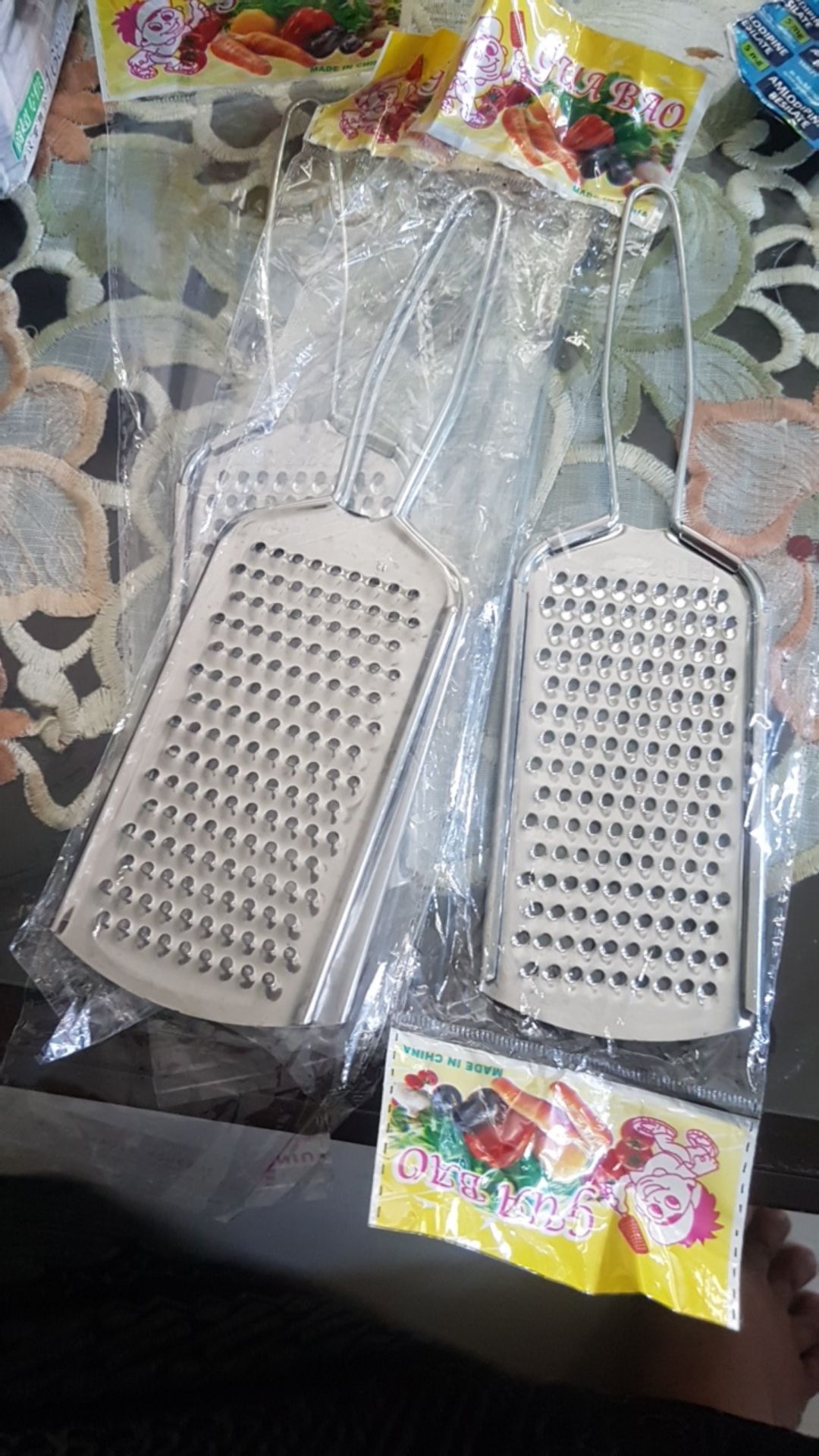 Parutan Keju (4 Pcs) Kelapa Alat Dapur Cheese Grater / Parut Jahe Ginger Kunyit Asam Kencur Jamu