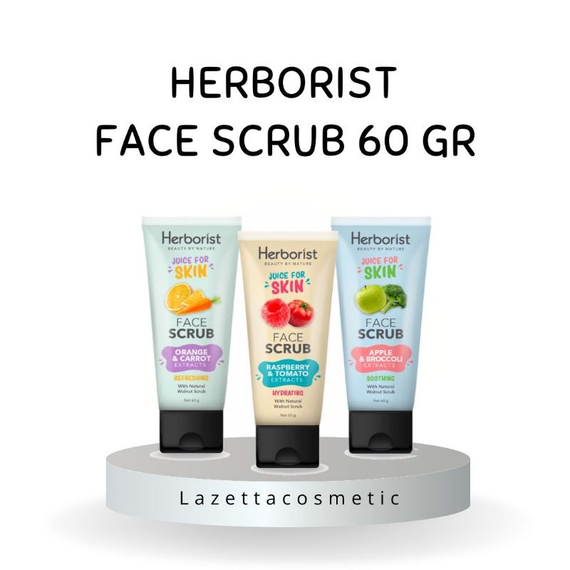 Herborist Juice For Skin Face Scrub - 60gr