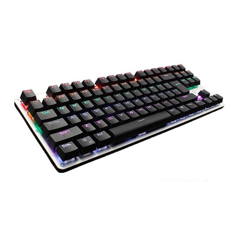 HP GK200 TKL 87 Rainbow Gaming Keyboard Blue Switc