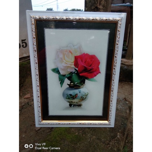 TERMURAH 10Rs pigora pigura figura pigura frame bingkai foto/sertifikat minimalis ukir 10 Rs/A4 fiber linen kertas warna emas, putih, hitam, silver